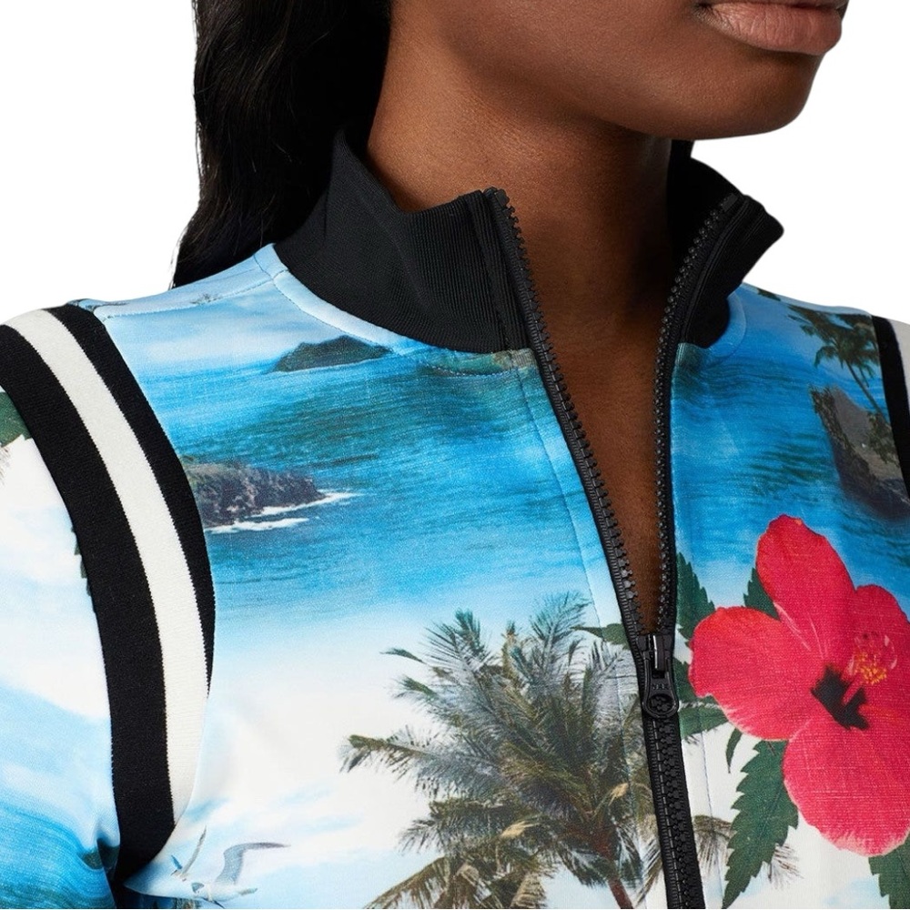 PAM and Gela Aloha Track Dress | size Medium - Picture 3 of 7